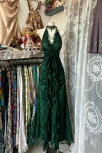 Black/Red Sweet Vintage Fashion Backless Long A-Line Chiffon Tulle Ball Gown Formal Evening Dresses Birthday Dresses