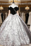 Black Velvet Off the Shoulder Beading Quinceanera Dresses