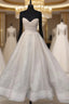 Bling Sequins Wedding Dresses Sweetheart Ball Gown