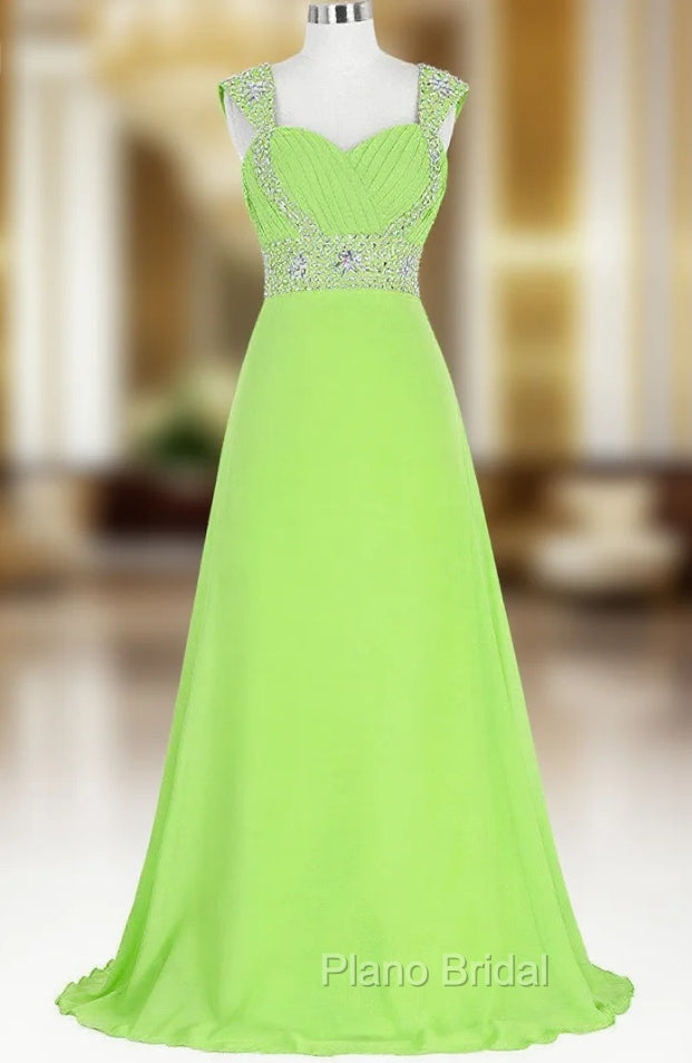 Brilliant Chiffon Beading Mother of the Bride Dresses Floor Length Formal Evening