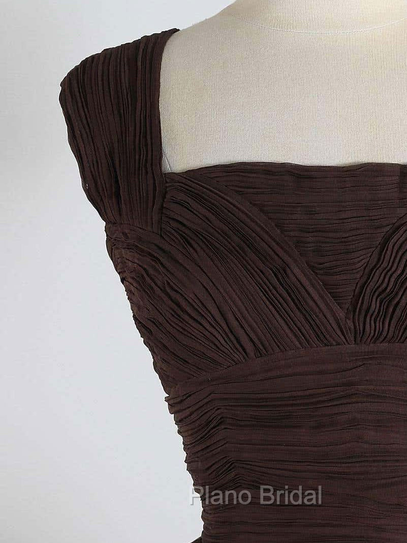 Brown A-Line Short Formal Prom Dresses, Brown Short Formal Dresses