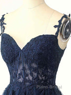 Burgundy A-Line Tulle Lace Short Formal Prom Dresses, Cute Burgundy Homecoming Dresses