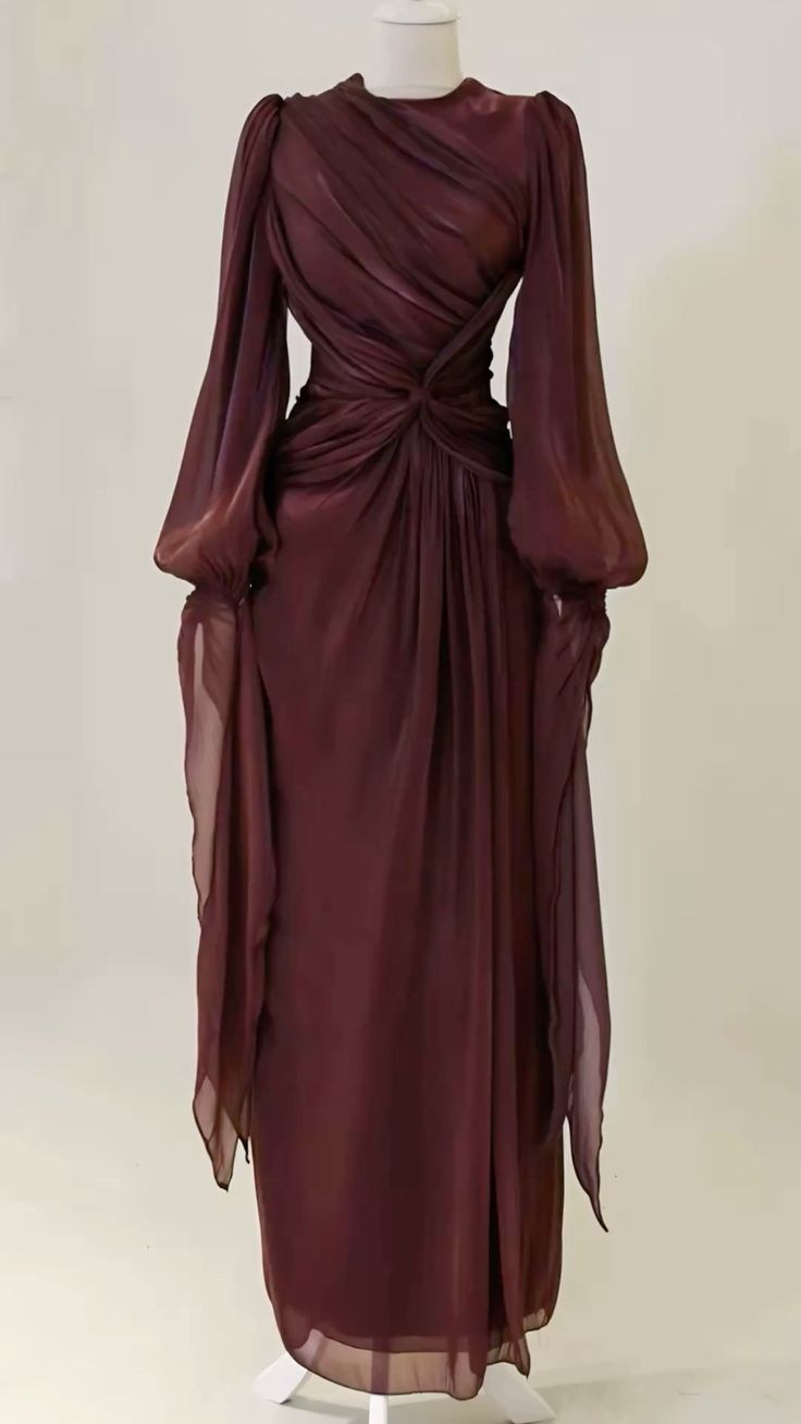 Burgundy Formal Evening Dresses A Line Long Formal Prom Gowns Main image