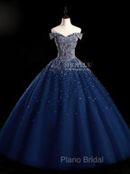 Burgundy Off Shoulder Tulle Sequin Long Formal Prom Dresses, Burgundy Sweet 16 Dresses