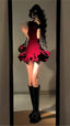Burgundy Formal Prom Dresses Sleeveless Mini Party Dresses Short Graduation Dresses Cocktail Outfits