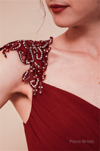 Side Split Mermaid Long Open Back Prom Dresses