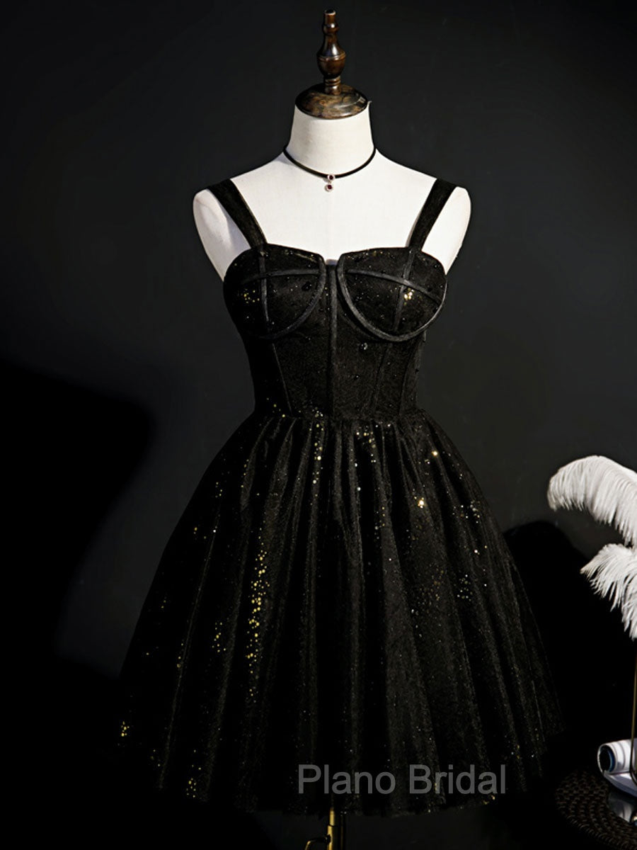 Burgundy Sweetheart Neck Tulle Sequin Short Formal Prom Dresses, Puffy Cute Homecoming  Dresses