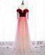 Burgundy Tulle Long Prom Dress Burgundy Tulle Formal Dress