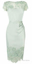 Elegant O Neck Prom Dress, Lace Evening Dress, Custom Made Prom Gown