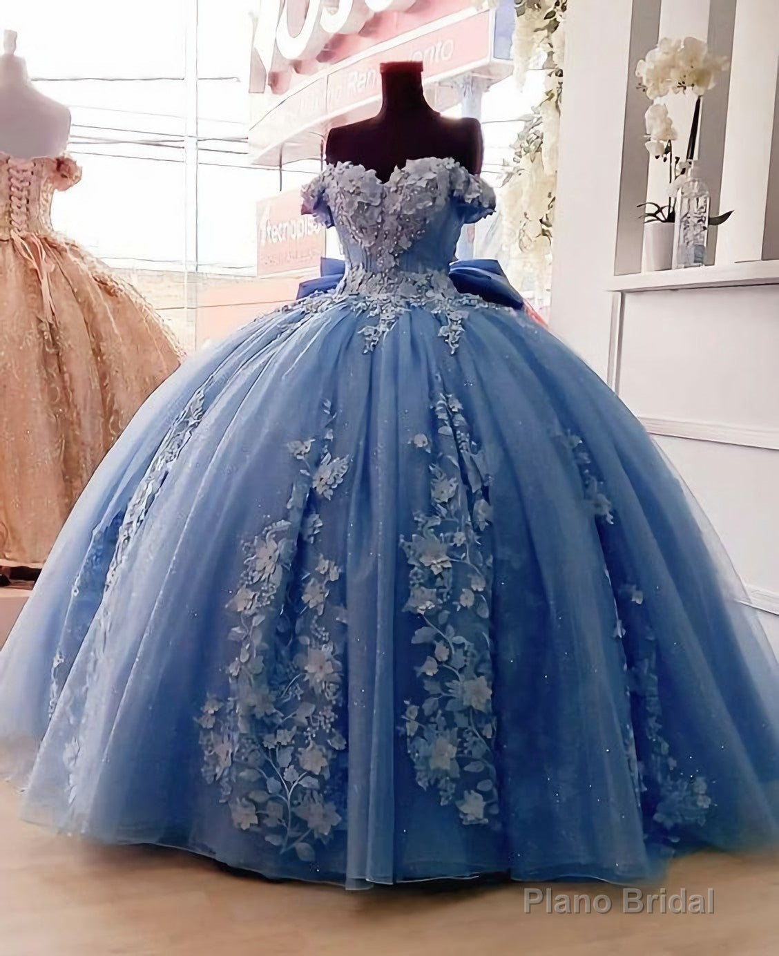 Sweetheart Tulle Long Evening Dress, Formal Prom Dress Main image