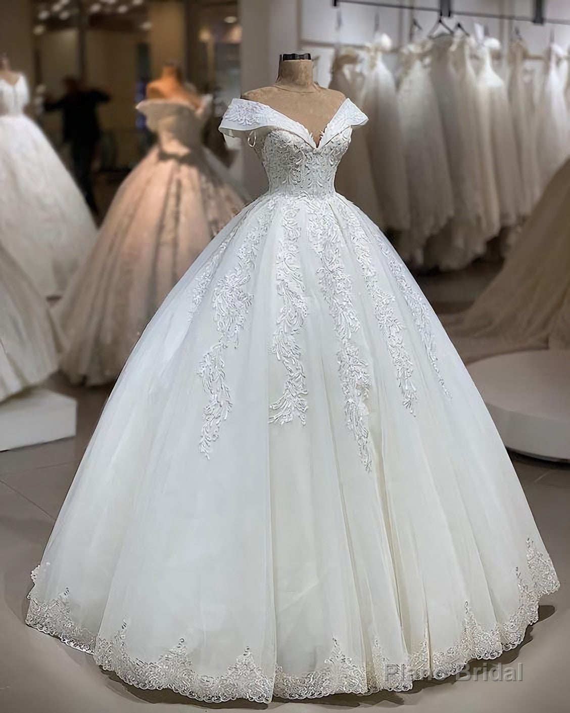 Sexy Prom Dress, Ball Gown Evening Dress, Wedding Dress Main image