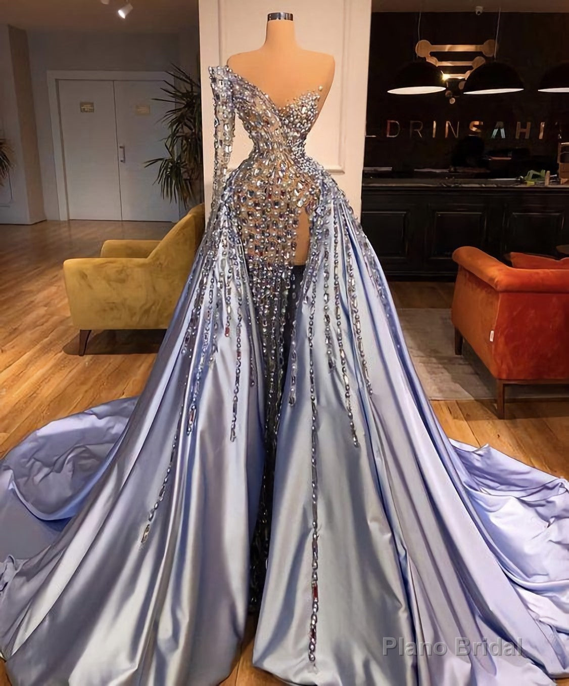 Sexy Long Prom Dress, With Slit Popular Mermaid Evening Dress Main image