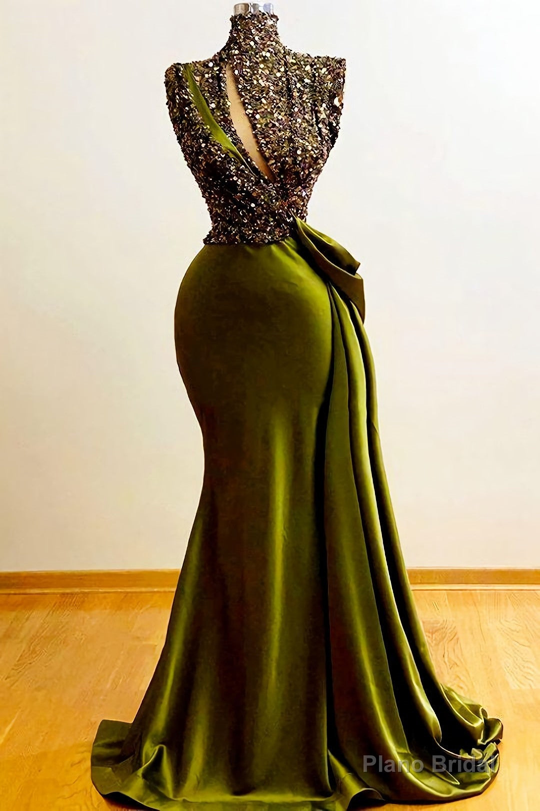 Green Prom Dresses, Cheap Evening Dresses, Long Main image