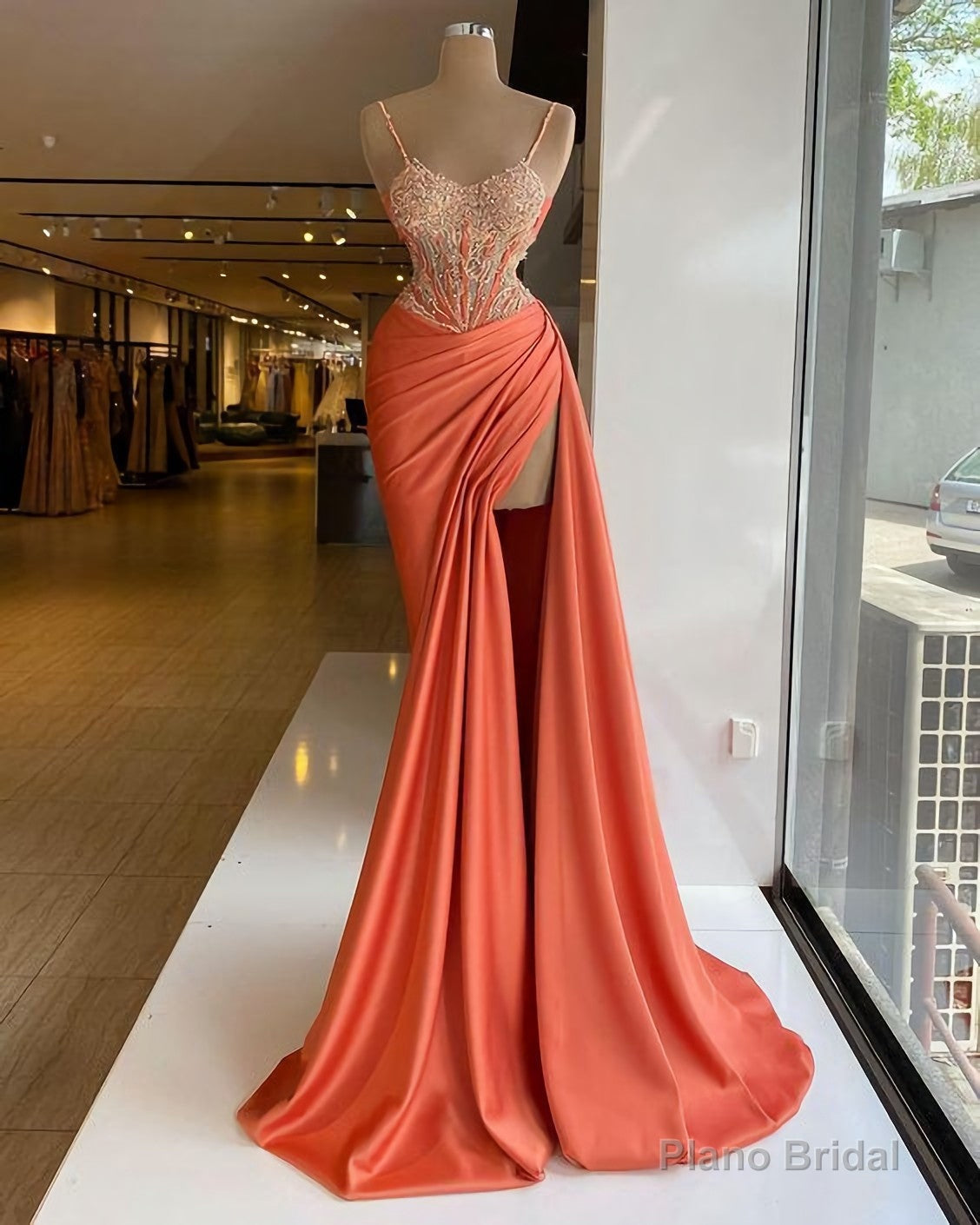 Sheath Long Evening Dresses, Prom Party Dresses Main image