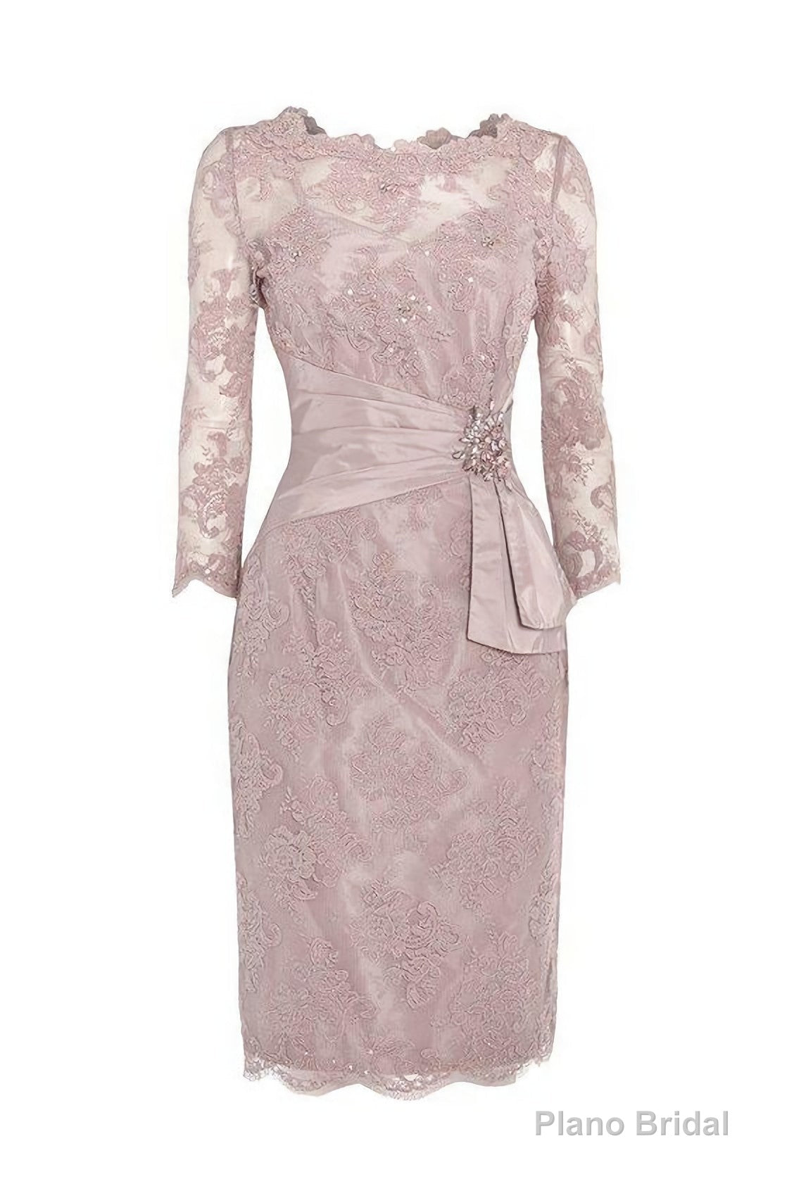 New Arrival Sheath Mothers Dresses, With Lace Blink Sequins Elegant Mother Of The Bride Dress, Long Sleeve Evening Gowns Prom Dress