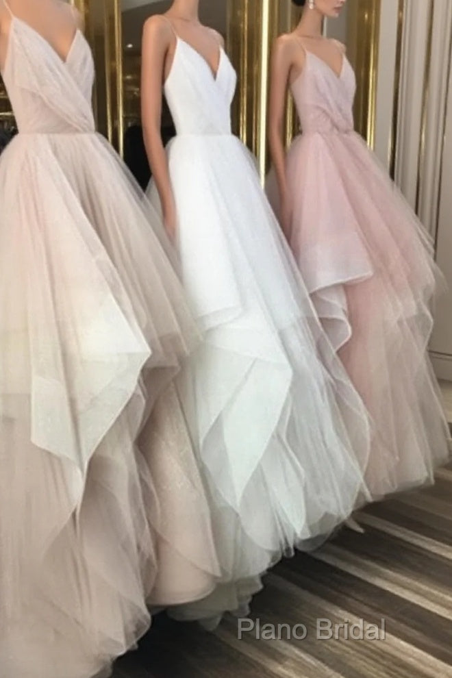 Champagne Formal Prom Dresses, White Formal Prom Dresses, Pink Formal Prom Dresses, ChampagneWhitePink Wedding Dresses, ChampagneWhitePink Formal Dresses Main image