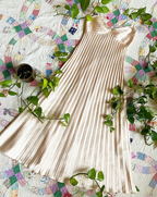Champagne Spaghetti Straps Long Formal Prom Dresses Pleated Formal Evening Dresses