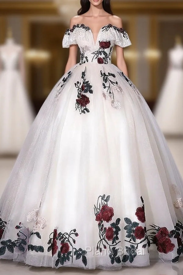 Champagne Tulle Lace Embroidery Appliques Quinceanera Dresses