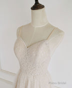 Champagne Tulle Lace Short Prom Dress Lace Homecoming Dress