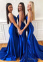 Charmeuse Prom Dresses Trumpet/Mermaid Court Train Sleeveless