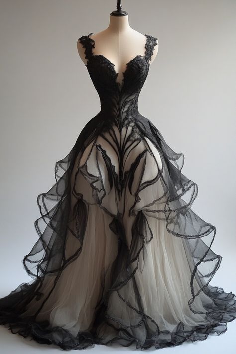 Charming A Line Straps Ruffle Lace Tulle Long Formal Prom Dresses Formal Evening Dresses Main image
