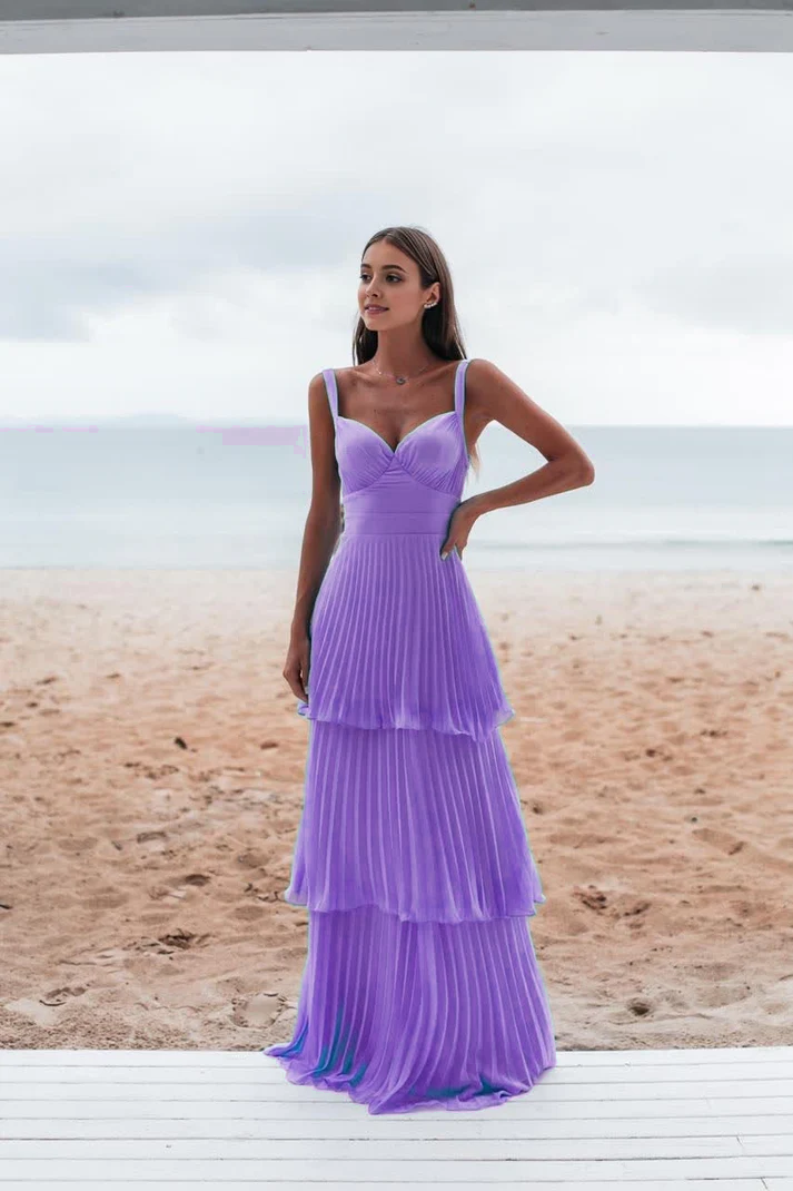 Charming Blue Formal Prom Dresses Long Formal Evening Dresses