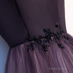 Charming Gradient Tulle Straps Long Party Dress,A-line Prom Dress