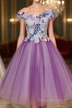 Charming Sexy Sleeveless Tulle Short Homecoming Dresses