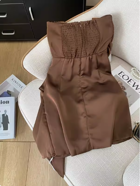 Chic Ball Gown Brown Homecoming Dresses 16Th Birthday Outfits Secondary image