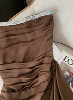 Chic Ball Gown Brown Homecoming Dresses 16Th Birthday Outfits
