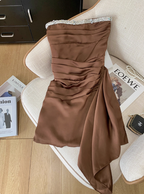 Chic Ball Gown Brown Homecoming Dresses 16Th Birthday Outfits