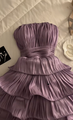 Chic Ball Gown Strapless Short Homecoming Dresses 18Th Birthday Outfits