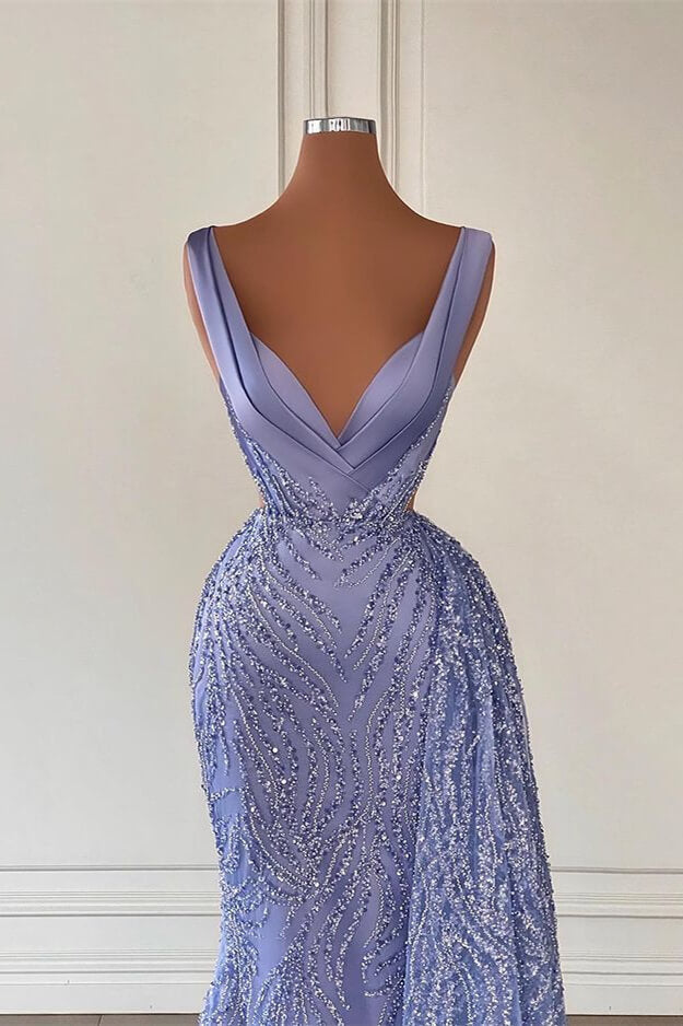 Chic Sleeveless Mermaid Prom Dresses Secondary image