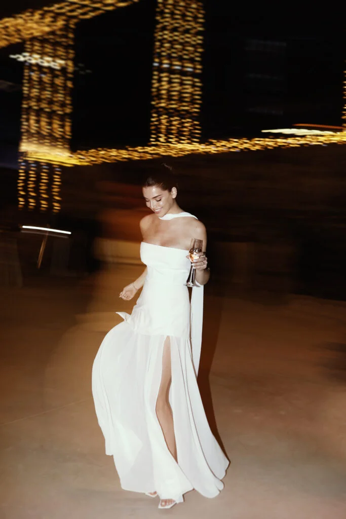 Classy A Line Strapless White Chiffon Long Formal Evening Dresses Formal Prom Dresses