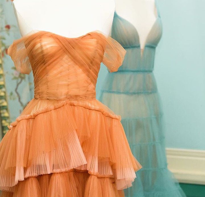 A-Line Princess Sweetheart Long Formal Prom Dresses, Formal Evening Dresses