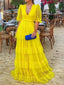Colourful Long Floor Length Formal Evening Formal Prom Dresses