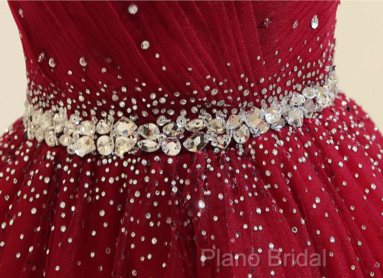 Custom Made Burgundy Off Shoulder Formal Prom Dresses, Burgundy Formal Dresses, Off Shoulder Formal Dresses, Bridesmaid Dresses