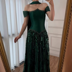 Customized Special Occasion Dresses Long Sequins Formal Prom Dresses Luxury Dresses Sharon Happy Formal Evening Dresses