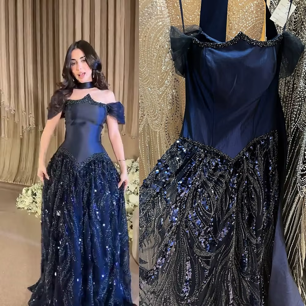 Customized Special Occasion Dresses Long Sequins Formal Prom Dresses Luxury Dresses Sharon Happy Formal Evening Dresses
