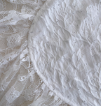 Cute A Line Spaghetti Strap Tiered Pearl White Lace Party Dresses Formal Evening Dresses