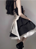 Cute Bow Strap Cake Birthday Short Skirt Homecoming Dresses