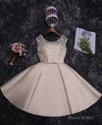 Cute Lace Sequins Short Prom Dress, Homecoming Dress
