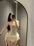 Cute Princess Bandeau Fishbone Mini 17 Years Old Homecoming Dresses