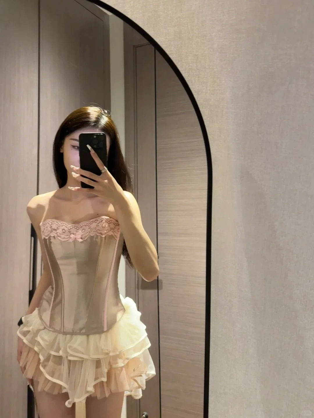 Cute Princess Bandeau Fishbone Mini 17 Years Old Homecoming Dresses