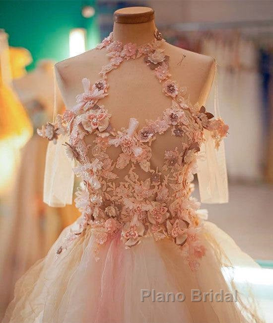Cute Tulle Lace Applique Short Formal Prom Dresses, Cute Homecoming Dresses Secondary image