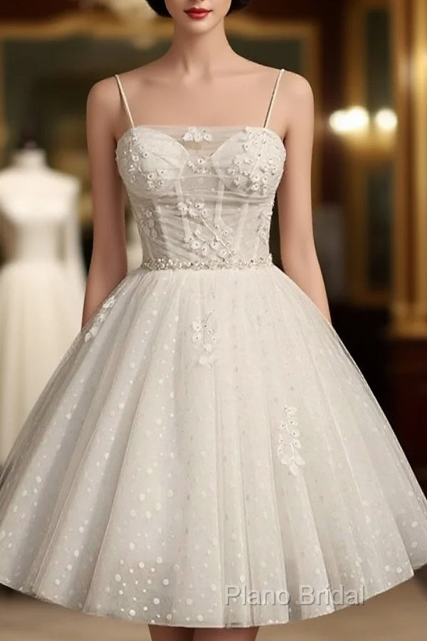 Cute Tulle Short A Line Dresses Party Dresses Homecoming Dresses