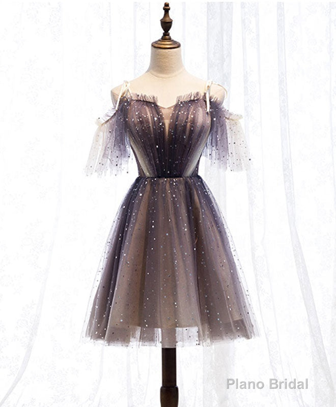 Cute Tulle Short Prom Dress, Cute Tulle Homecoming Dress Main image