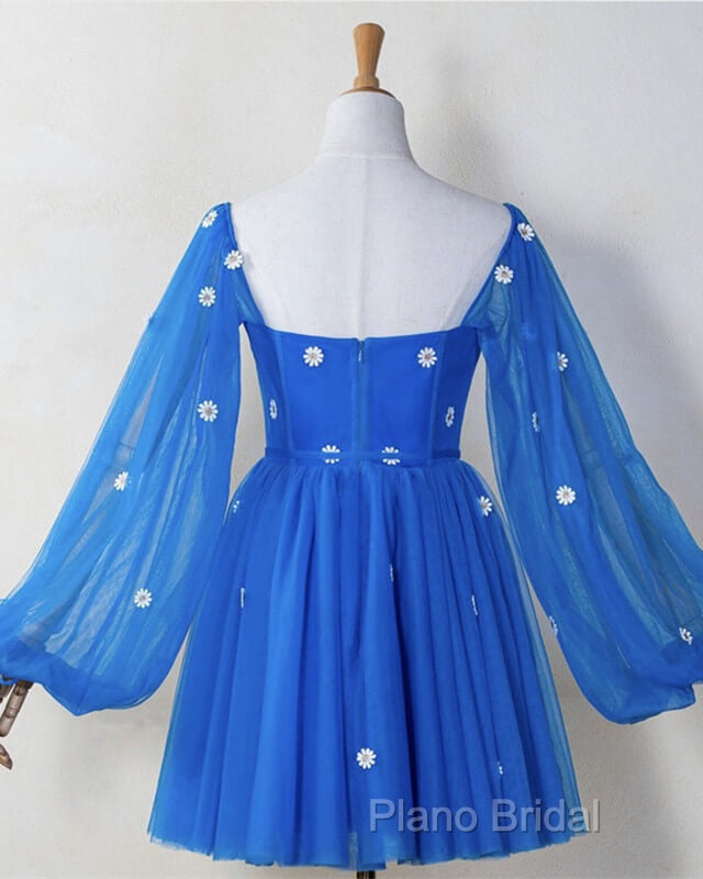 Daisy Mini Dresses With Sleeves Secondary image