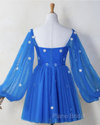 Daisy Mini Dresses With Sleeves