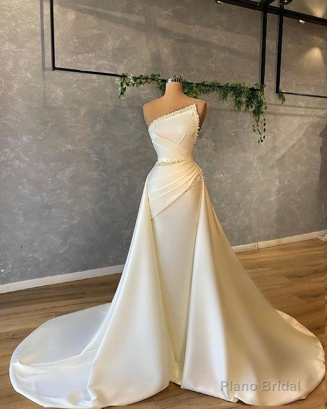 White Long Evening Dresses, Prom Party Dresses Main image